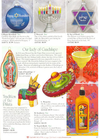Illustration for article titled 39 Crazy Christmas Ornaments To Make You Dread The Season